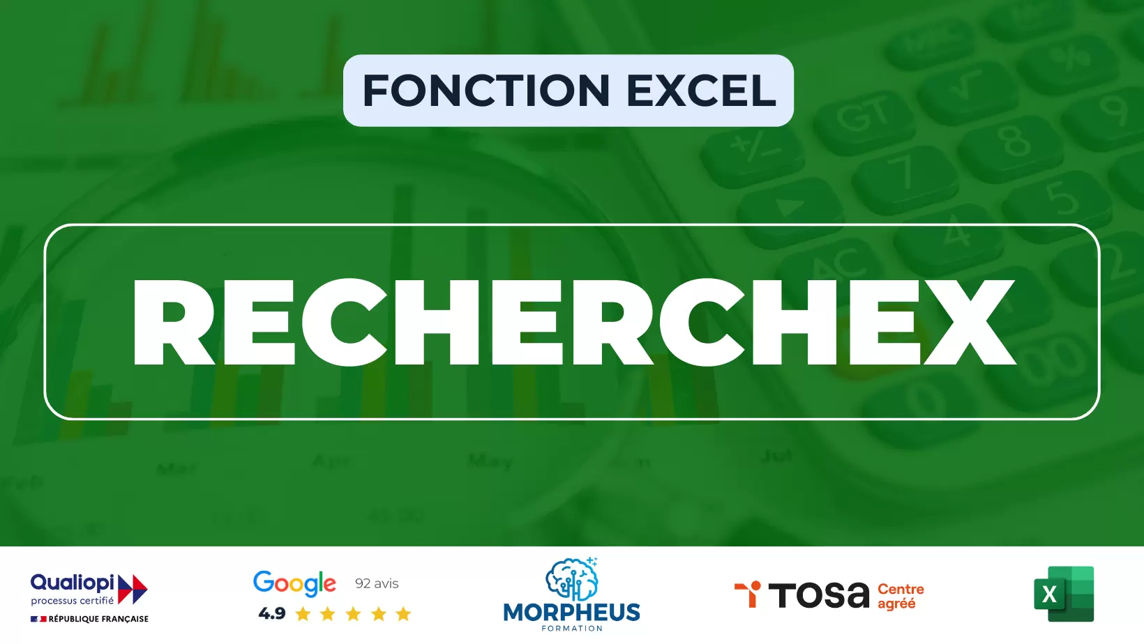 Fonction RECHERCHEX Excel