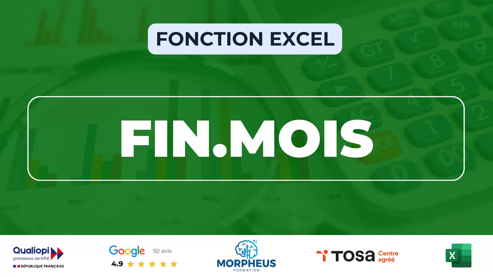 Fonction FIN.MOIS Excel