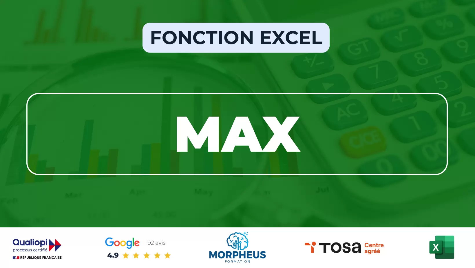 Fonction MAX Excel