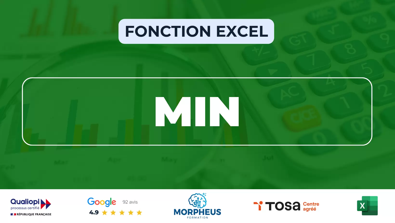 Fonction MIN Excel