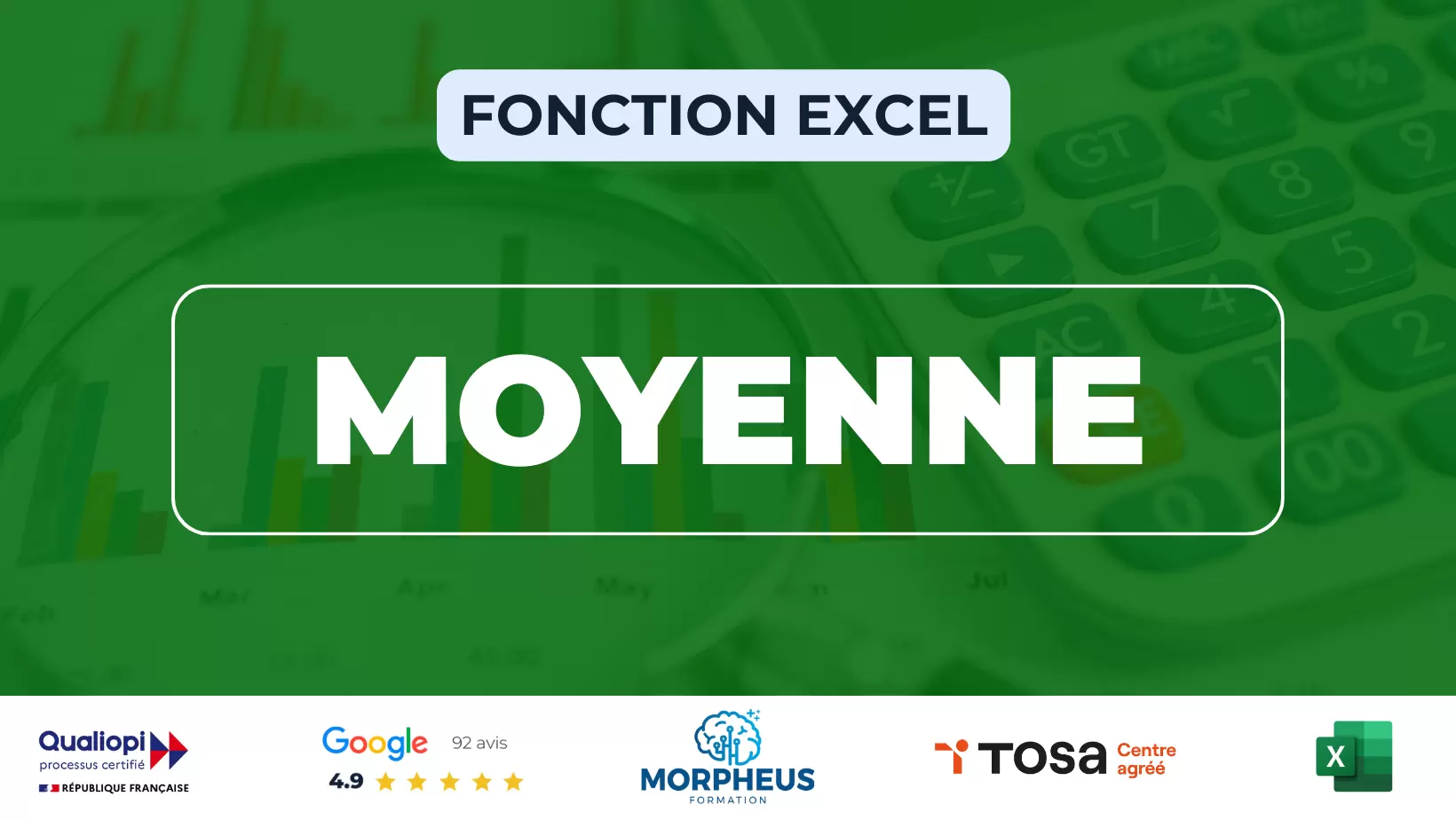 Fonction MOYENNE Excel